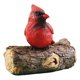 thumbnail image 3 of 1 unid jardín árbol pájaro ornamento resina rojo pájaro artesanía exterior árbol colgando ornamento, 3 of 6