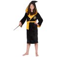 thumbnail image 4 of Harry Potter Girls' Hogwarts Houses Fleece Hooded Robe All Houses - Slytherin Hufflepuff Ravenclaw Gryffindor, 4 of 7