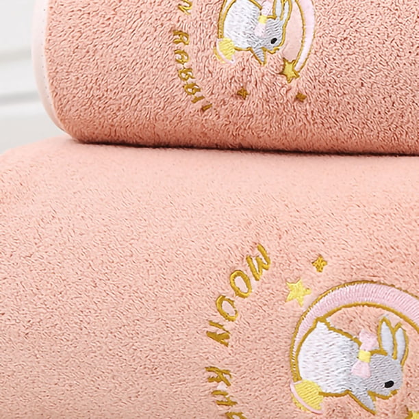 Toalla de baño, Toalla de baño de vellón coral Toalla de baño de vellón coral Toalla de baño suave Compacta y ligera