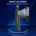 thumbnail image 3 of Nose Hair Trimmer for Men USB Rechargeable Ear Nose Hair Trimmer with LCD Display Professional Trimming Tool-A, 3 of 8