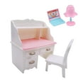 thumbnail image 5 of Almencla 3xDollhouse Miniature Desk Chair for Living Room Decor With Laptop, 5 of 8