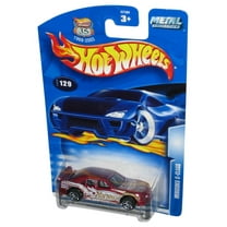 Hot Wheels Mercedes C-Class (2002) Mattel Red Die-Cast Toy Car #129