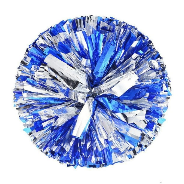 [Big Clear!]2 PCS Cheerleader Pom Poms Cheer Poms Cheering Squad for Sports Party Dance