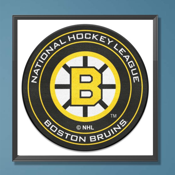Cuadros Decorativos 5D bricolaje taladro redondo completo diamante pintura Boston Bruins decoración artesanal (B6976) Wdftyju de costura negro 4 estilos