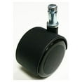 thumbnail image 2 of 50mm Chair Casters - 2" Soft Wheel Replacement Casters with 3/8" x 1" Grip Ring Stem (Pack of 5) - for Hardwood Floors & Office Chairs, 2 of 2