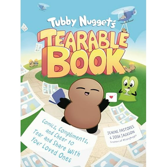 Pre-Owned Tubby Nugget's Tearable Book: Comics, Compliments, and Cheer to Tear and Share with Your Loved Ones (Paperback) 0593716922 9780593716922