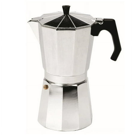 

Moka Coffee Pot Stovetop Espresso Maker Thermo Pitcher Jug Aluminum Pot Mocha Espresso Percolator Cafe Kettle Tea Maker-Option 100ml 2cup