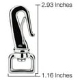 thumbnail image 3 of 50 - Country Brook Design® 3/4 inch Gooseneck Snap Hook, 3 of 3