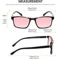 thumbnail image 2 of Tinted Reading Glasses Light Sensitivity Men Women Outdoor Indoor Fluorescent Photophobia Eyeglass, 2 of 6