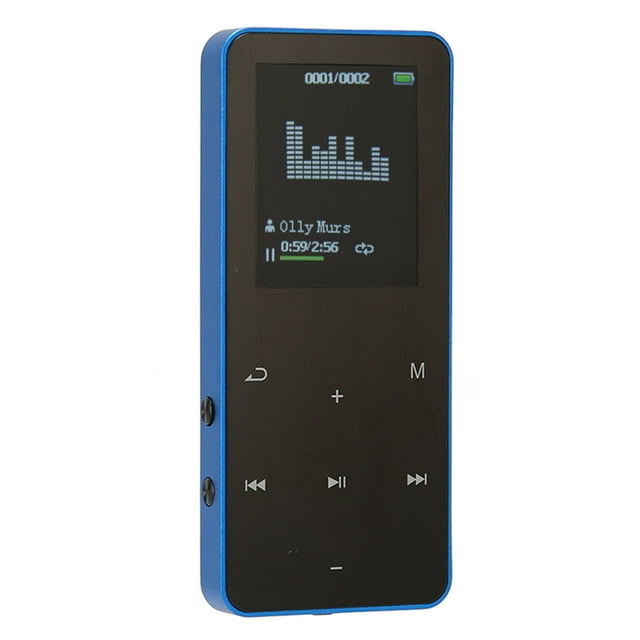 Portable BT MP3 Player with 8G Memory, 1.8 Inch Screen, Noise Reduction, HiFi Sound, Support Translation Dictionary