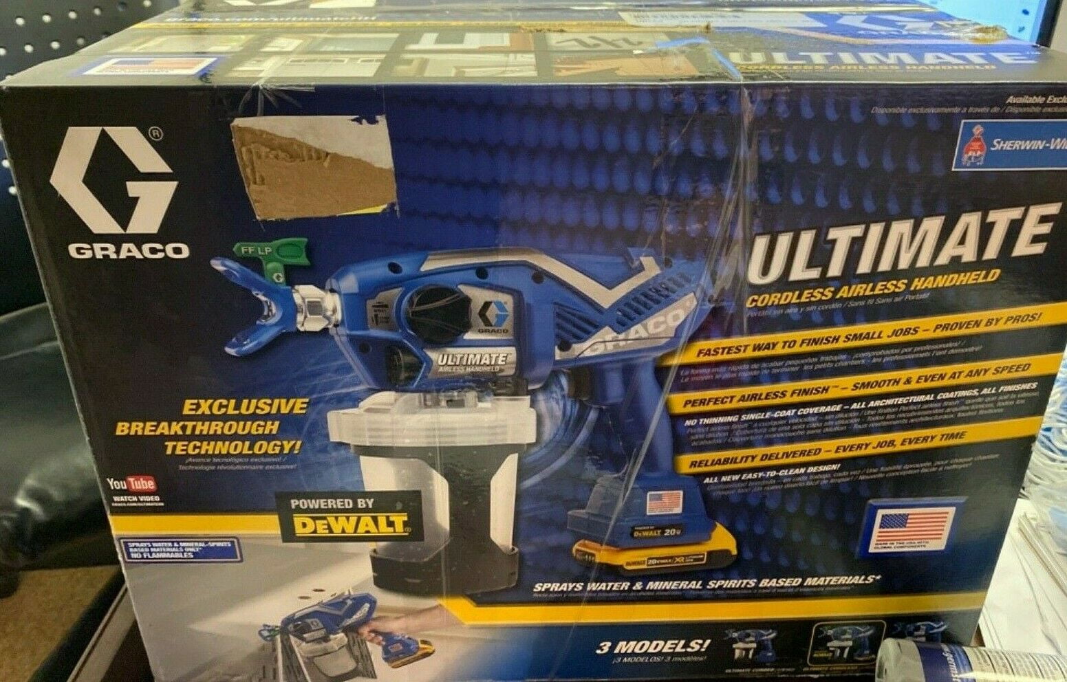 NEW Graco Ultimate Cordless Handheld Airless Sprayer 17N164