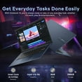 thumbnail image 3 of ASUS Vivobook 14" FHD Anti-glare Laptop, Intel i3-1215U, 8GB RAM, 288GB Storage(128GB SSD+160GB Docking Station Set), Intel Iris Xe Graphics, HD Camera, WiFi 6E, Bluetooth, Win 11, Quiet Blue, 3 of 9
