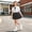 Black, variant on Girls' JK School Uniform Outfit Cute 2 Piece Set Lapel Short Sleeve Shirt Top and Pleated Skirt, 2-15Y Pink