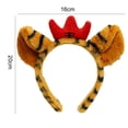 thumbnail image 5 of Women Cute Headband Good Flexibility Anti-deform Hair Accessories Cartoon Tiger Hair Hoop for Party, 5 of 8