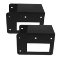 thumbnail image 4 of CATIEBYE 2Pcs Firewood Log Holder Steel Black Smooth Welded Firewood Rack Brackets for Home Use, 4 of 5
