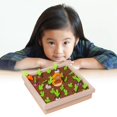 thumbnail image 4 of JAKANYQ Children's Enlightenment Early Education Toys P0.64 Vegetable Memory Game Farm Pull Radish Table Education, 4 of 6