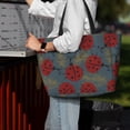 thumbnail image 7 of Honeii Ladybug for Tote Bag with Adjustable Strap,Beach Bag, Waterproof Sandproof Beach Tote Bag, Large Capacity Foldable Beach Bags, 7 of 7
