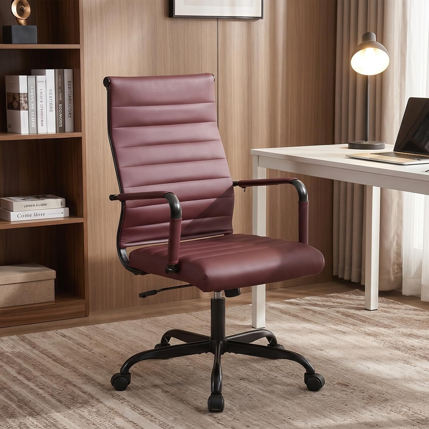 office desk chair leather conference product