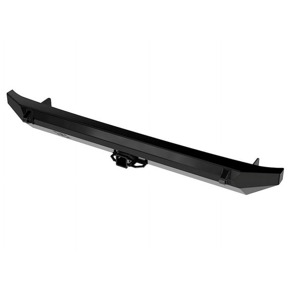 07-18 JK COMP SERIES REAR BUMPER W/ HITCH AND TABS Fits select: 2015-2018 JEEP WRANGLER UNLIMITED, 2012-2014 JEEP WRANGLER