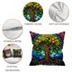 thumbnail image 5 of 4 Uds. Fundas Almohada Decorativas Con Lino Y La Suerte 45x45cm, 5 of 9