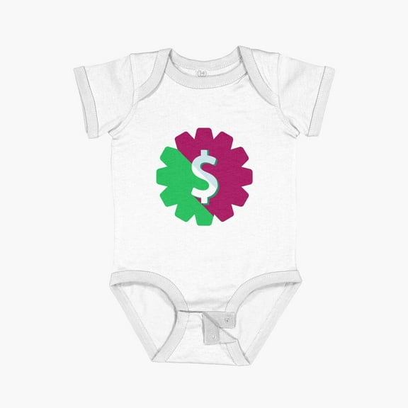 LuvlySimple Designed T Shirt Short Sleeve Baby One-Piece, New Born, Baby Shower Gift, New Parents Gift