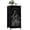 Color 2, variant on Dresser for Bedroom with 4 Storage Drawers Gothic Moth Skull Antlers Dark Forest Dark Academia Dressers Chest of Drawers Steel Framed Fabric Closet Organizers for Dorm Entryway