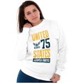 thumbnail image 4 of United State Navy Logo Semper Fortis Unisex Plus Size Sweatshirt Brisco Brands 4X, 4 of 5