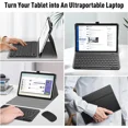 thumbnail image 6 of Bluetooth Keyboard Case with Mouse for Lenovo Tab M10 5G 10.6 inch 2023 TB360ZU Protective Cover with Wireless Mouse / Keyboard, 6 of 7