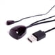 thumbnail image 2 of 6X Extensor IR Infrarrojo IR Receptor de Control Remoto USB IR Receptor Adaptador Transmisor para Caja de Cable Receptor EstéReo HD TV, 2 of 5