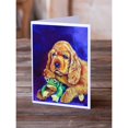 thumbnail image 2 of Cocker Spaniel with Frog Greeting Cards and Envelopes Pack of 8, 2 of 2