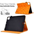 thumbnail image 3 of GSFY Case for 2024 iPad Air 11 Inch 6th Gen (M2), Smart PU Leather Wallet Stand Protective Shell Auto Sleep Wake for iPad Air 11 6th/ iPad Air 10.9 4th &5th/ iPad Pro 11 (2018-2022), Orange TREE, 3 of 8