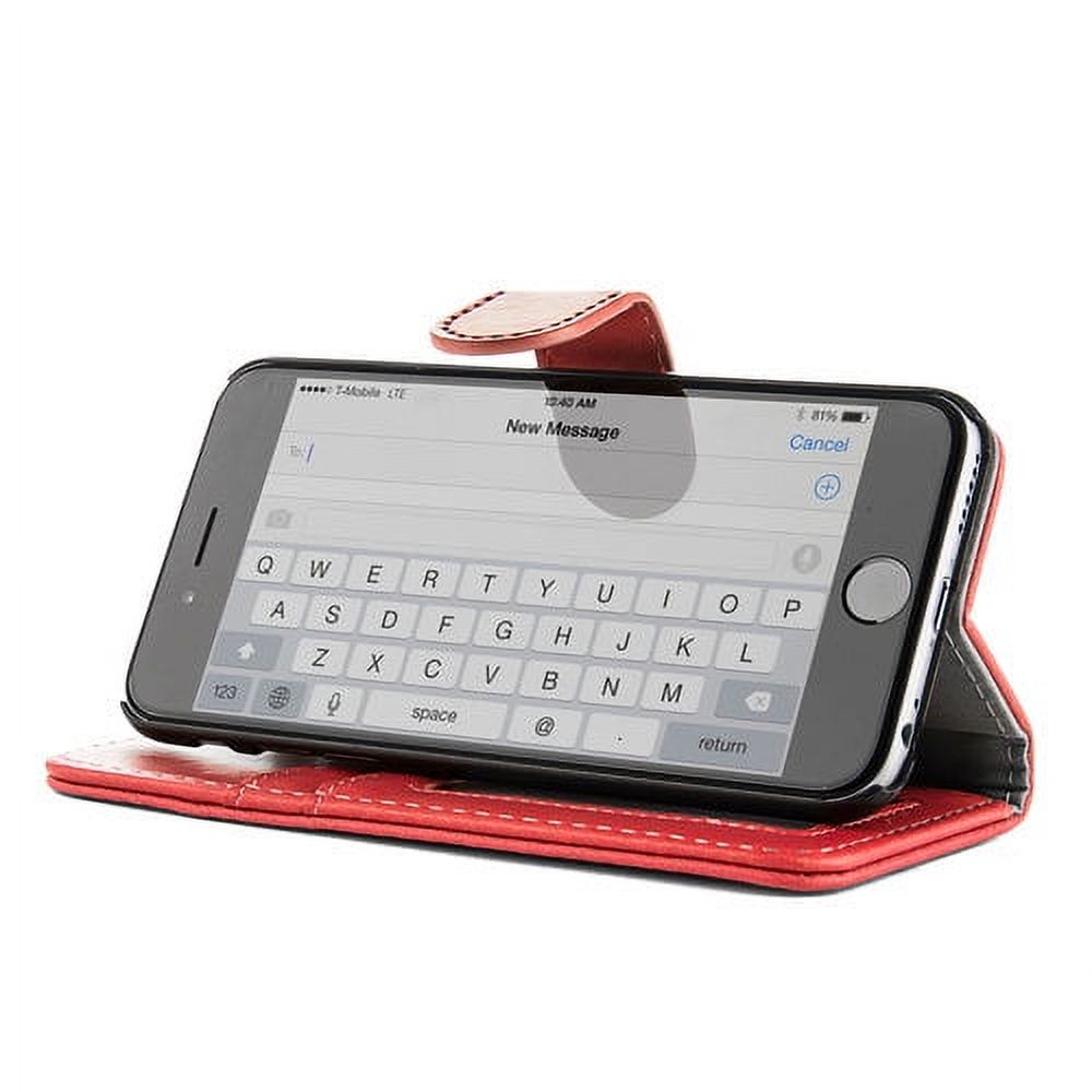 VANGODDY Mary Case Self Stand Travel Carrying Cover Case for iPhone 6 Plus / 6s Plus [No Compromise Exact Fit]
