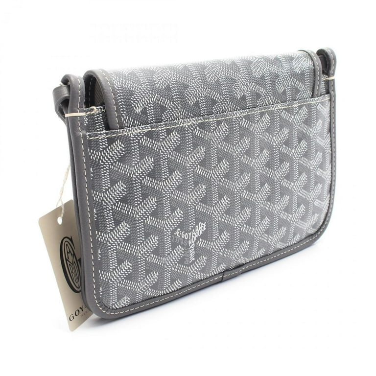 Pre-Owned GOYARD Plume Pouch Wallet Shoulder Bag Coated Canvas