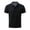 Black, variant on JTieacloth Button Casual Tee Collared Male's Shirt Button Up Turn Down Lapel Short Sleeve Solid Color Sports Shirt Black L