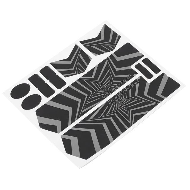 Autocollants pour Vélo de Montagne, Bande de Protection Décorative pour Cadre de Vélo 10 Pcs Réutilisables Réfléchissantes pour Protection de Cadre pour Vélo de Montagne