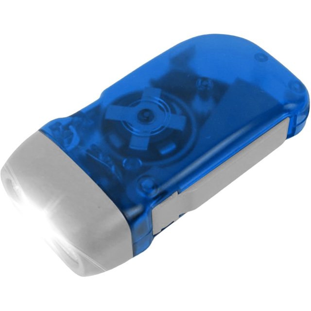 ZOUSSIQI Hand Press Torch - LED Hand Power Flashlight | Shake Hand Flashlight | 3 Led Flashlight | Hand Press Flashlight | Manual Squeeze Power Wind Up Torch Light | Torch Light for Travel CJCA-58624