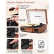 thumbnail image 4 of Tocadiscos TANLANIN Vintage con Bluetooth USB de 3 velocidades, 4 of 8