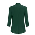 thumbnail image 4 of Blazer for Women Open Front Cardigan Jacket 3/4 Sleeve Lightweight Work Casual Blazer, 4 of 5