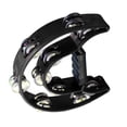 thumbnail image 2 of Musical Percussion Tambourine, Lightweight Sturdy Creativity And Imagination Inspiring Hand Tambourine Bell Handle Design Plastic  For Concert, 2 of 8