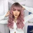 thumbnail image 3 of Short Curly Wavy Bob Wigs Synthetic Heat Black Short Wig for Women, 3 of 6