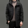thumbnail image 2 of Chaquetas de plumón de lujo 2024 Ropa de diseñador Plumón de pato para hombre Ropa larga a prueba de frío Abrigo de invierno cálido Acolchado ligero para hombres, 2 of 4