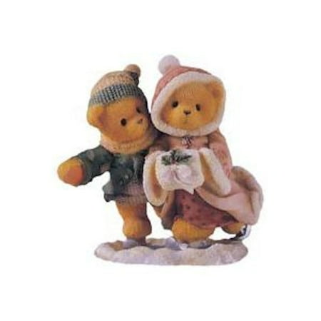 Christmas Cherished Teddies Cherished Teddies Christmas Keith and Deborah: The Holidays Are Twice As Ice Figurine #354244 ()