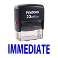 thumbnail image 2 of Printtoo IMMEDIATE Self Inking Rubber Stamp Office Stationary Stamp-Blue, 2 of 2