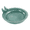Forest Green, variant on Mdj Pottery Green Glazed Ceramic Bird Bath Bowl, 11.8 inch Pedestal‑Compatible Replacement Bowl for Outdoor Garden