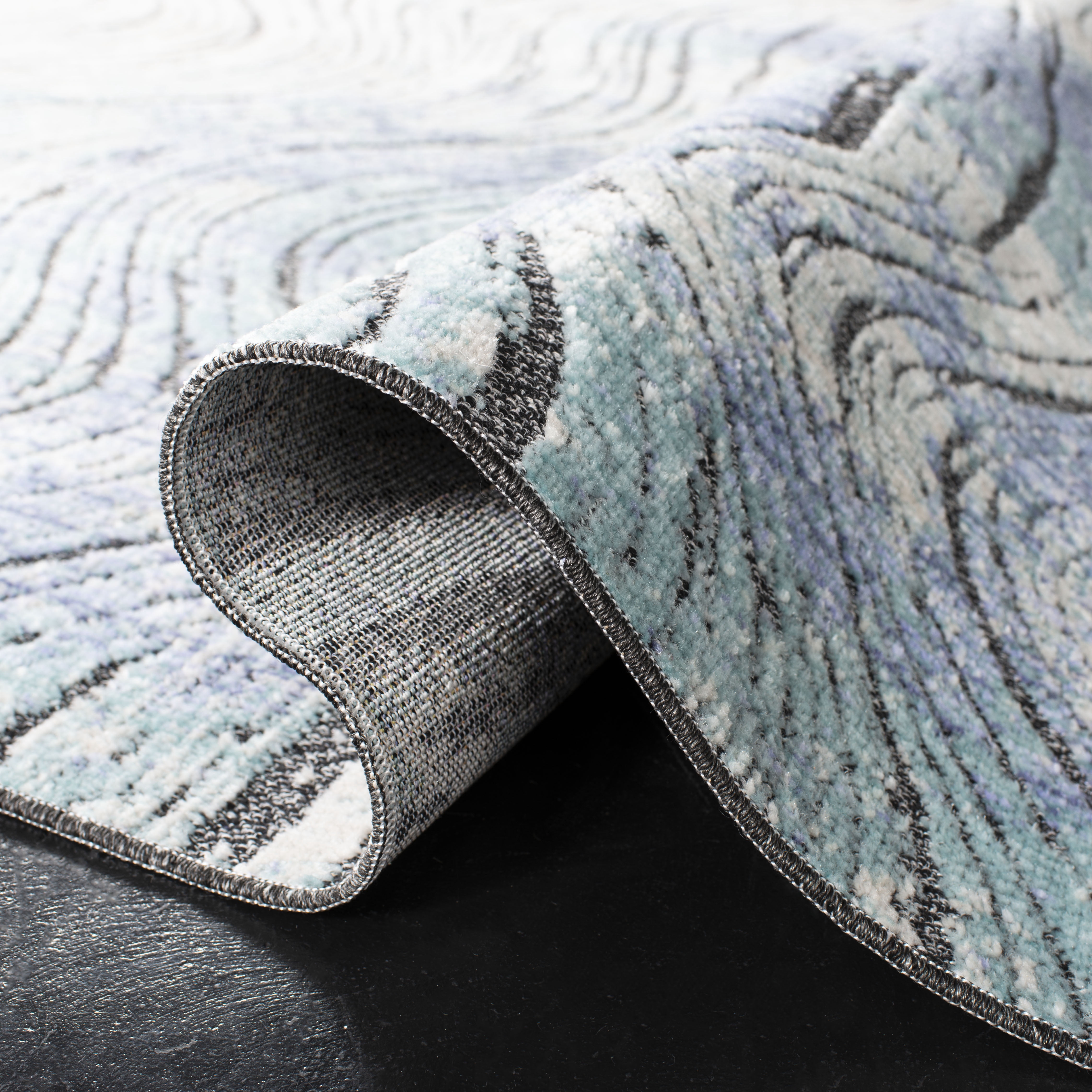 Safavieh SAFAVIEH Provance Collection PRV156A Cream / Aqua Rug