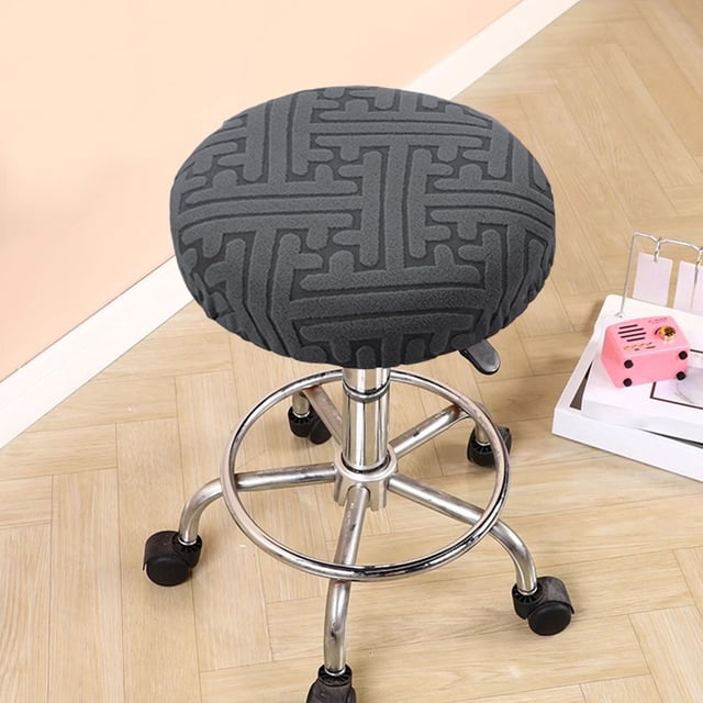 Stool Covers Round Bar Stool Covers Oppose Slip Seat Cover With Elastic Bands Sturdy