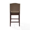thumbnail image 3 of BRYSON COUNTER STOOL IN MAHOGANY WITH OATMEAL CUSHION, 3 of 11