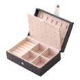 thumbnail image 2 of Caja de joyería organizador portátil de resistente al agua para collar, anillos, pendientes Azul Zulema caja de almacenamiento de joyas, 2 of 8