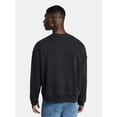 thumbnail image 3 of Netflix Stranger Things Men's and Big Men's Hellfire Club Crewneck Sweatshirt, Sizes XS-3XL, 3 of 5