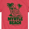 thumbnail image 3 of Instant Message - Myrtle Beach Alligator - Vacation Destination - Boy's Short Sleeve Graphic T-Shirt, 3 of 6